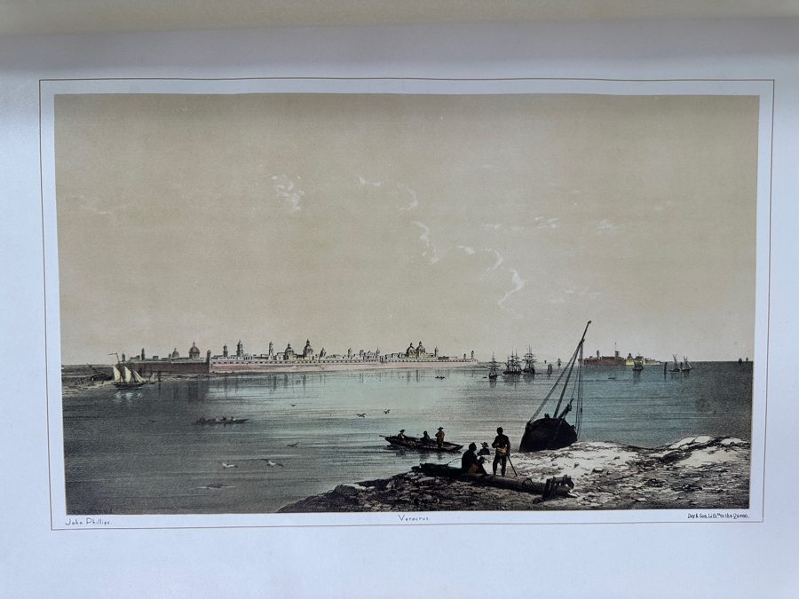 Just Added - Vintage 1964 Large Leather Bound Limited Edition Book Mexico Illustrated In 27 Drawings By John Phillips And A Rider Lithographed By Mess Riders & Walker Folio With 26 Lithographs Of Mexico [Photo 18]