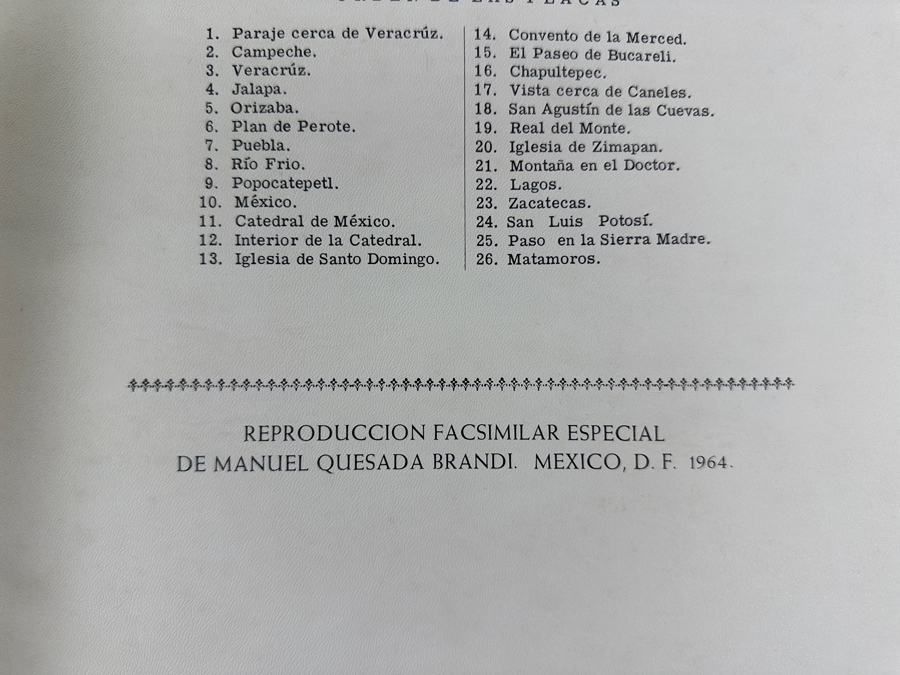 Just Added - Vintage 1964 Large Leather Bound Limited Edition Book Mexico Illustrated In 27 Drawings By John Phillips And A Rider Lithographed By Mess Riders & Walker Folio With 26 Lithographs Of Mexico [Photo 9]