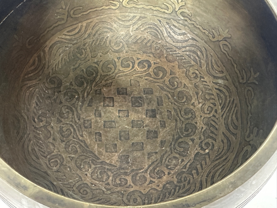 Just Added - Vintage Tibetan Singing Bowl 5W X 2.75H [Photo 6]