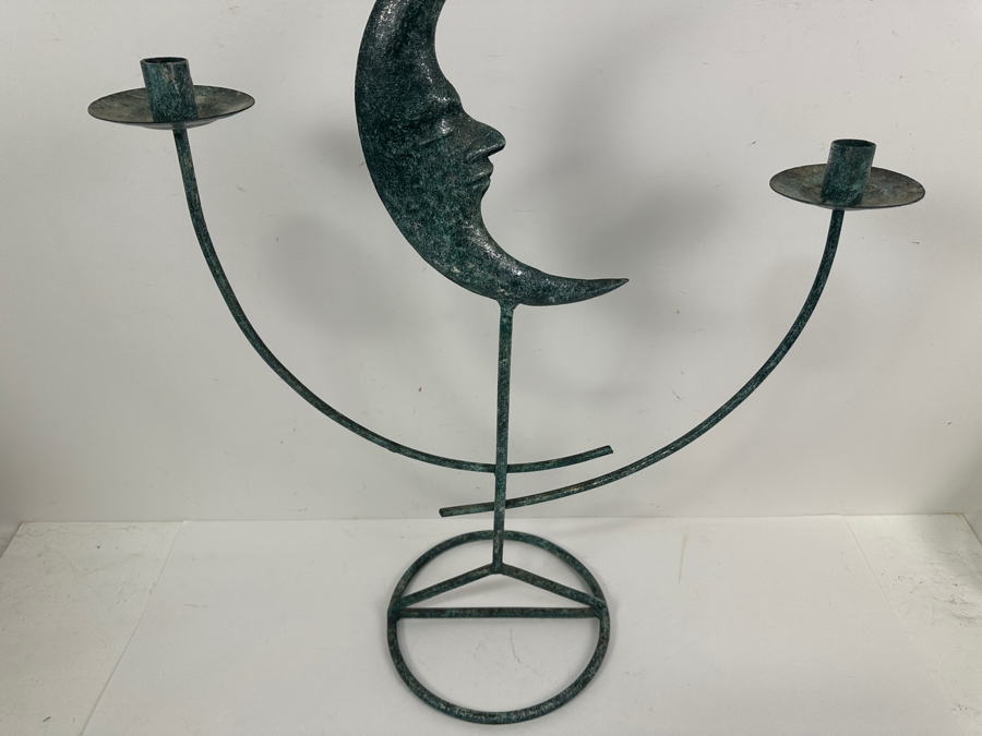 Just Added - Metal Moon Candelabra 20W X 22.5H [Photo 4]