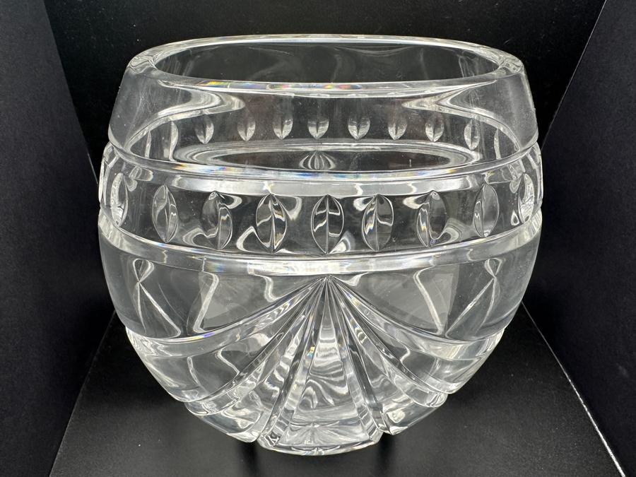 Just Added - New Waterford Crystal Overture 8' Rose Vase With Box [Photo 2]