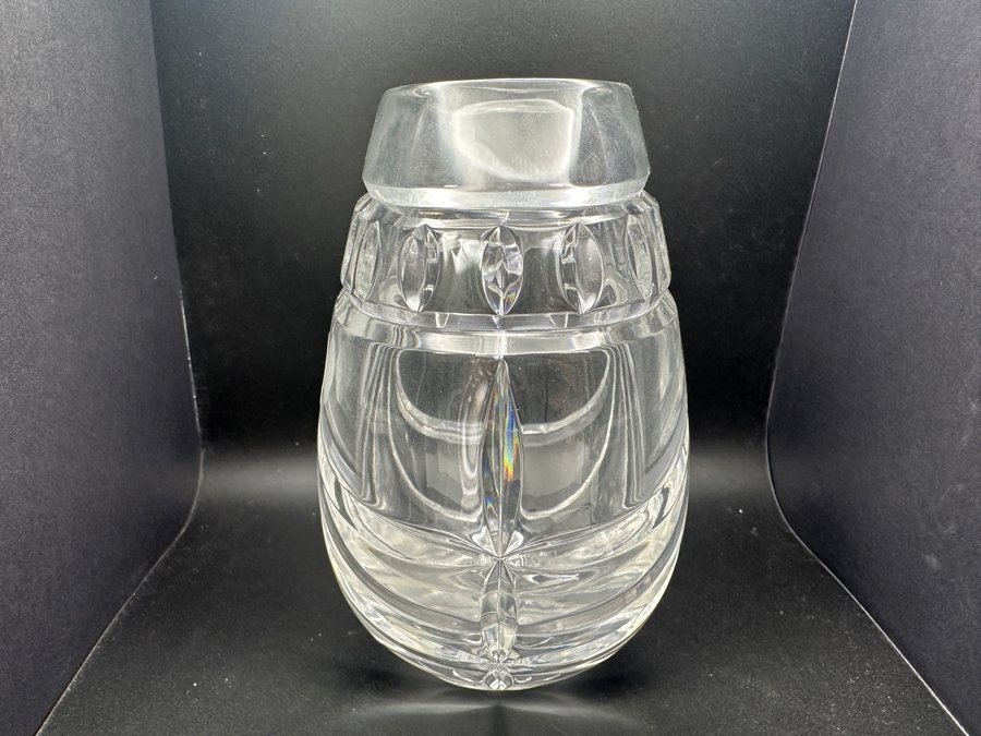 Just Added - New Waterford Crystal Overture 8' Rose Vase With Box [Photo 3]