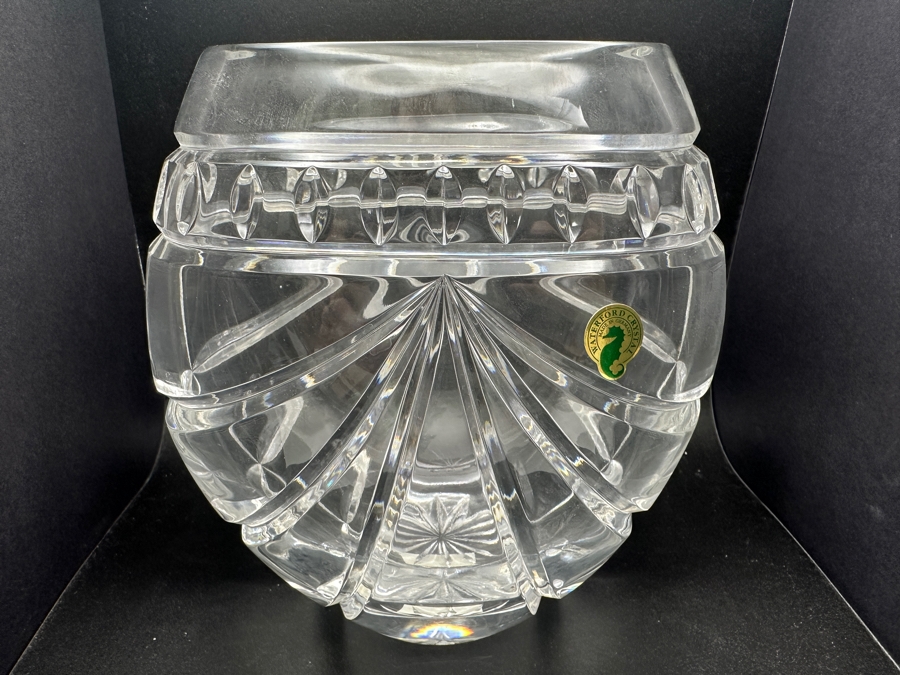 Just Added - New Waterford Crystal Overture 8' Rose Vase With Box [Photo 4]
