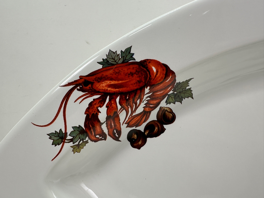 Just Added - (8) Ceriart Lobster Serving Platters Made In Portugal (6) 17.5'W & (2) 19'W [Photo 2]