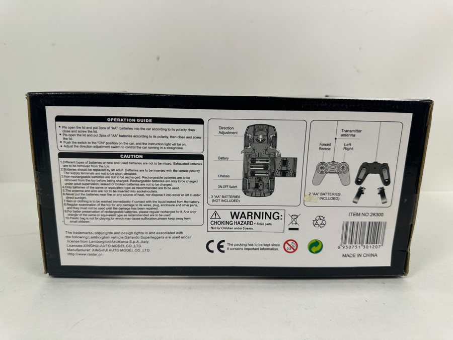 Just Added - New Rastar Radio Control Lamborghini In Box [Photo 5]