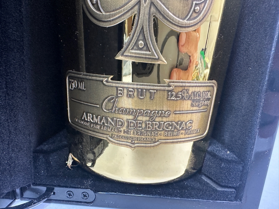 Just Added - New Armand De Brignac Brut Gold French Champagne In Gift Box (Ace Of Spades) [Photo 7]