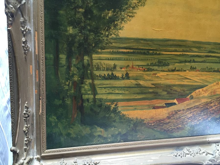 Nicely Framed Vintage Landscape Print [Photo 3]