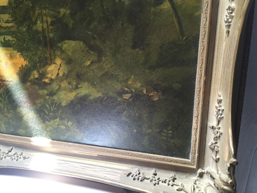 Nicely Framed Vintage Landscape Print [Photo 2]