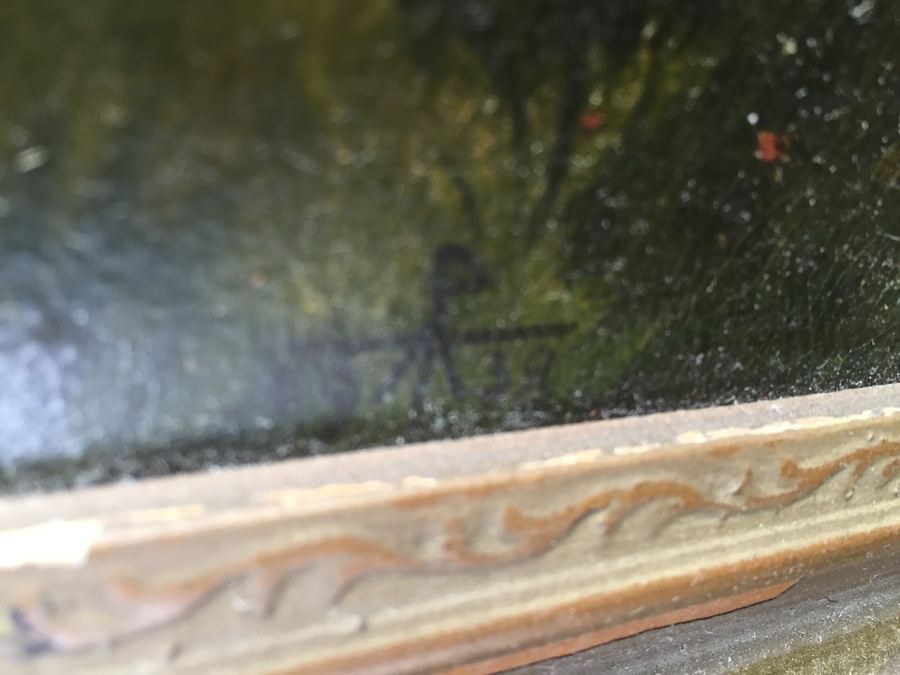 Nicely Framed Vintage Landscape Print [Photo 4]