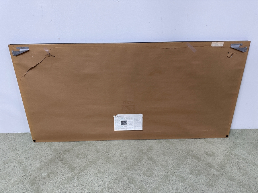 Just Added - Thomas D. Mangelsen (B. 1946, American) Paradise Found Fine Art Photograph La Digue Island, Seychelles, Indian Ocean 47'W X 16'H Framed 60' X 29' Retails $2,699 [Photo 6]