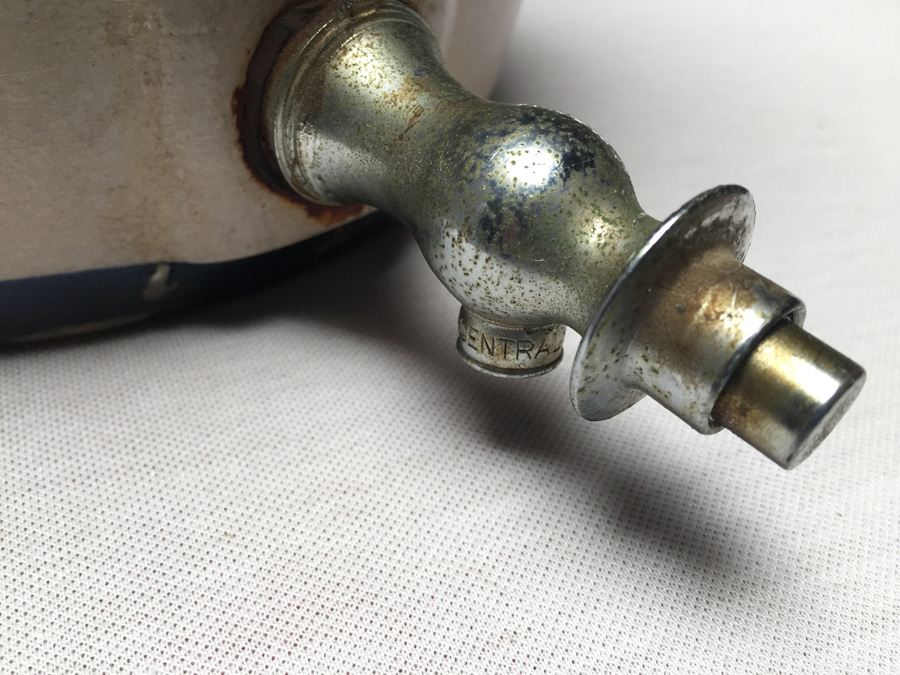 Vintage 2 Crown Gallon Stoneware Crock Jug Water Cooler [Photo 5]