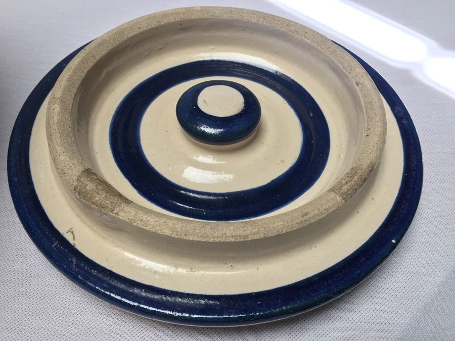 Vintage 2 Crown Gallon Stoneware Crock Jug Water Cooler [Photo 10]