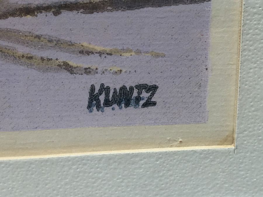 Original Kuntz Mid-Century Bird Artwork [Photo 6]