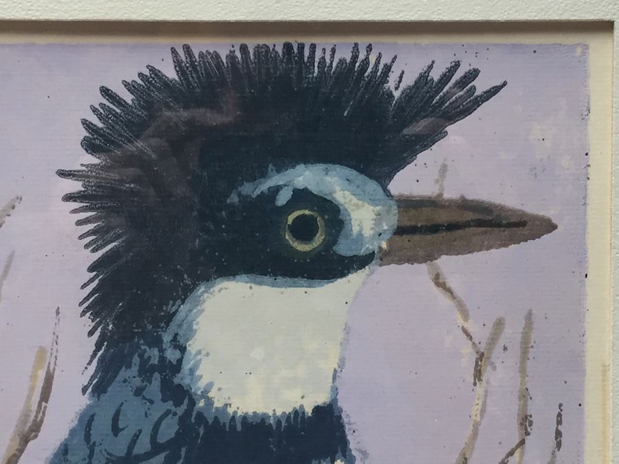 Original Kuntz Mid-Century Bird Artwork [Photo 3]