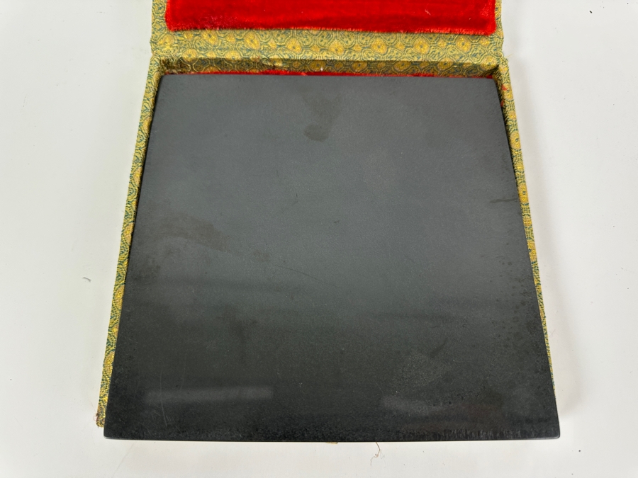 Replica Of An Ancient Chinese Bronze Mirror With Case 7 X 7 [Photo 4]