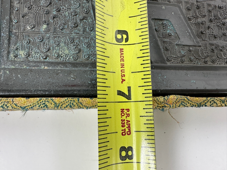 Replica Of An Ancient Chinese Bronze Mirror With Case 7 X 7 [Photo 6]