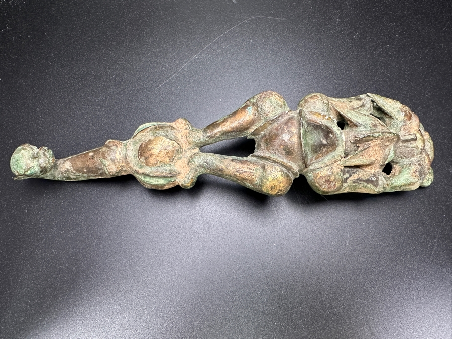 Chinese Bronze Dragon Belt Hook 7.5'L [Photo 5]