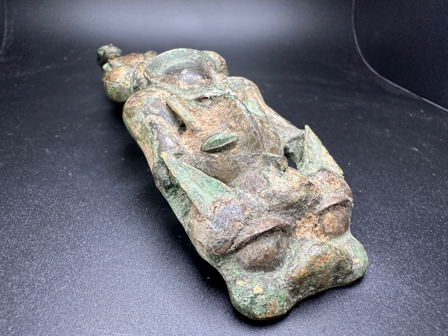 Chinese Bronze Dragon Belt Hook 7.5'L [Photo 6]