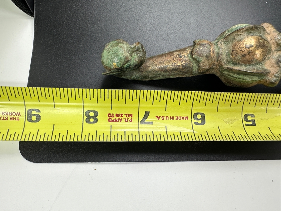 Chinese Bronze Dragon Belt Hook 7.5'L [Photo 8]