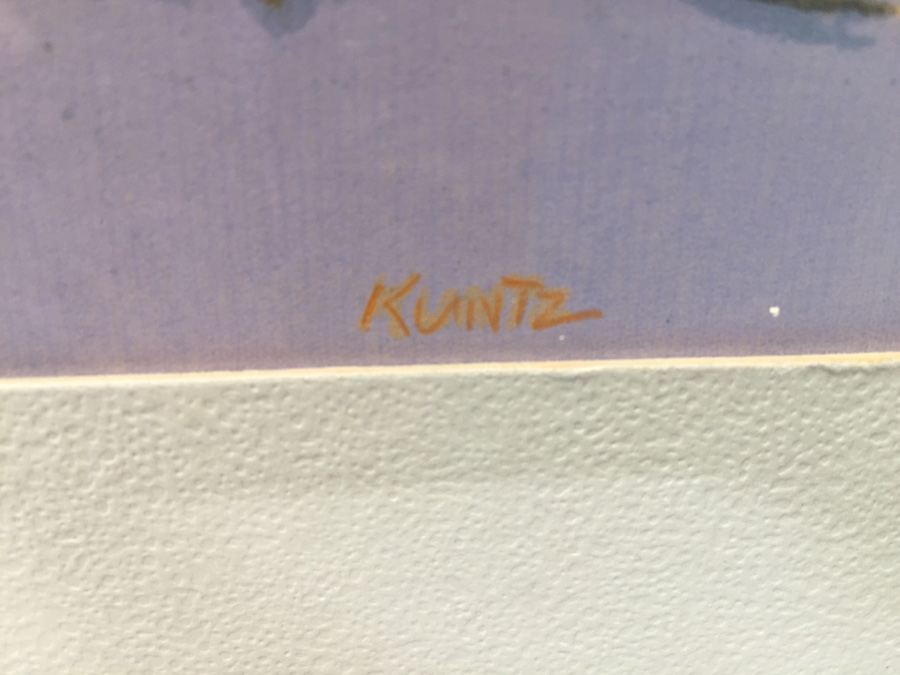 Original Kuntz Mid-Century Bird Artwork [Photo 3]