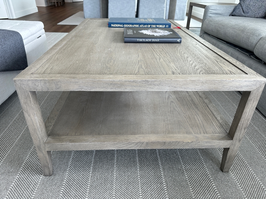 Restoration Hardware Coffee Table 55W X 32D X 18H [Photo 5]