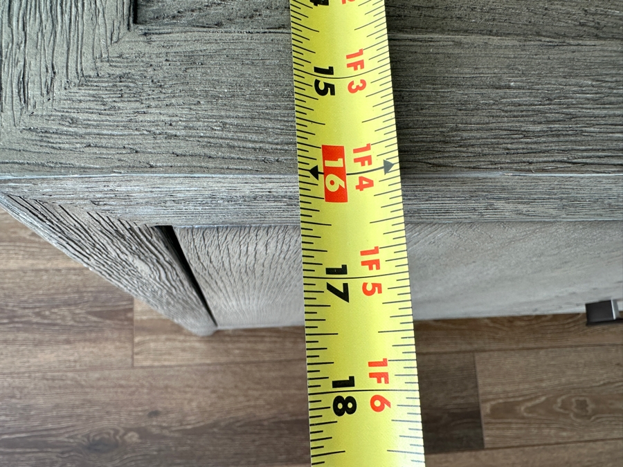 Restoration Hardware Triple-Door Sideboard Console Table Credenza Cabinet 60W X 16D X 28H [Photo 6]