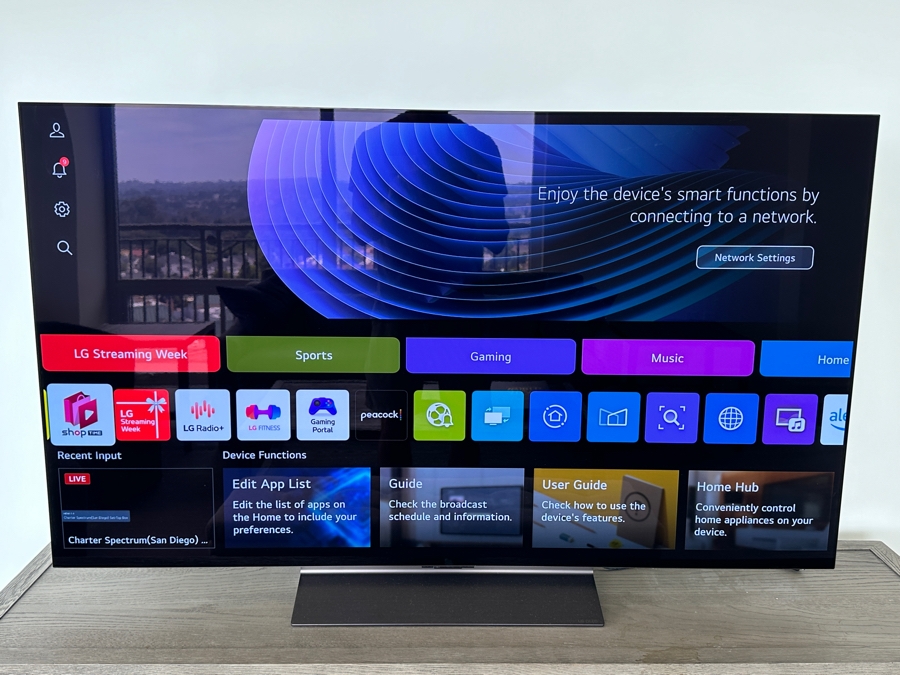 LG 2024 55' OLED Evo 55C4 4K Smart TV With Original Box