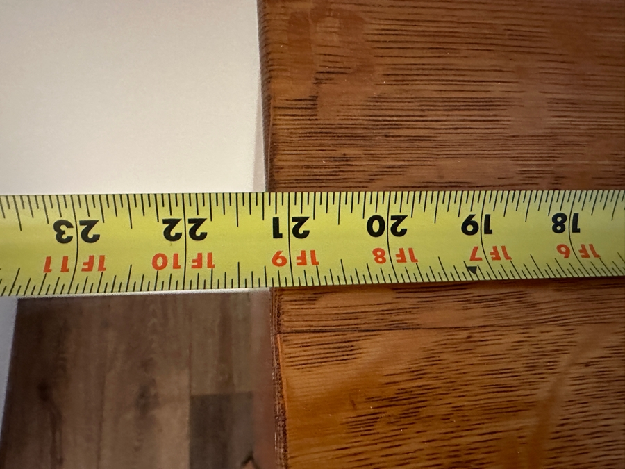 Vintage Tiger Oak 5-Drawer Chest Of Drawers Dresser 21W X 18.5D X 35.5H [Photo 7]