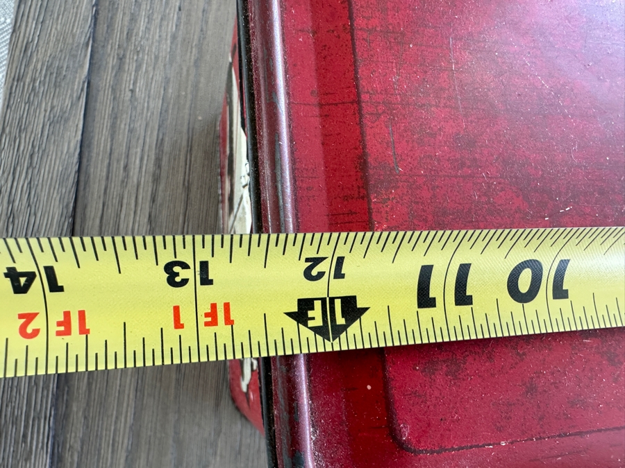 Vintage Vitapep 'The Ideal Ration' Metal Dog Food Advertising Tin Box 12W X 7D X 6H [Photo 8]