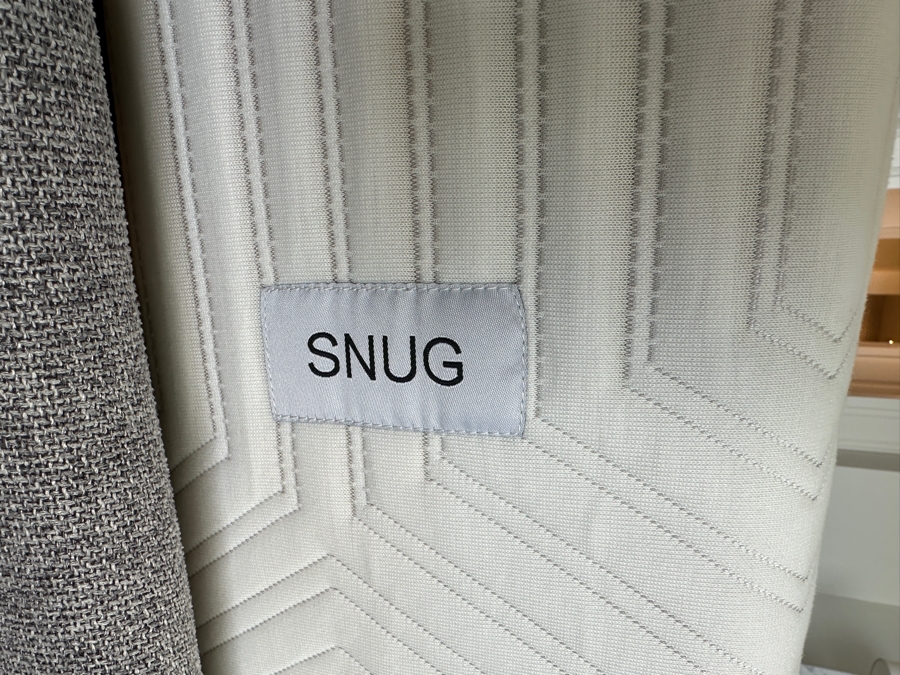 Just Added - Pottery Barn Upholstered Headboard Bed Frame 64W X 84D X 47H With Casper Snug Queen Size Mattress 60 X 80 [Photo 6]