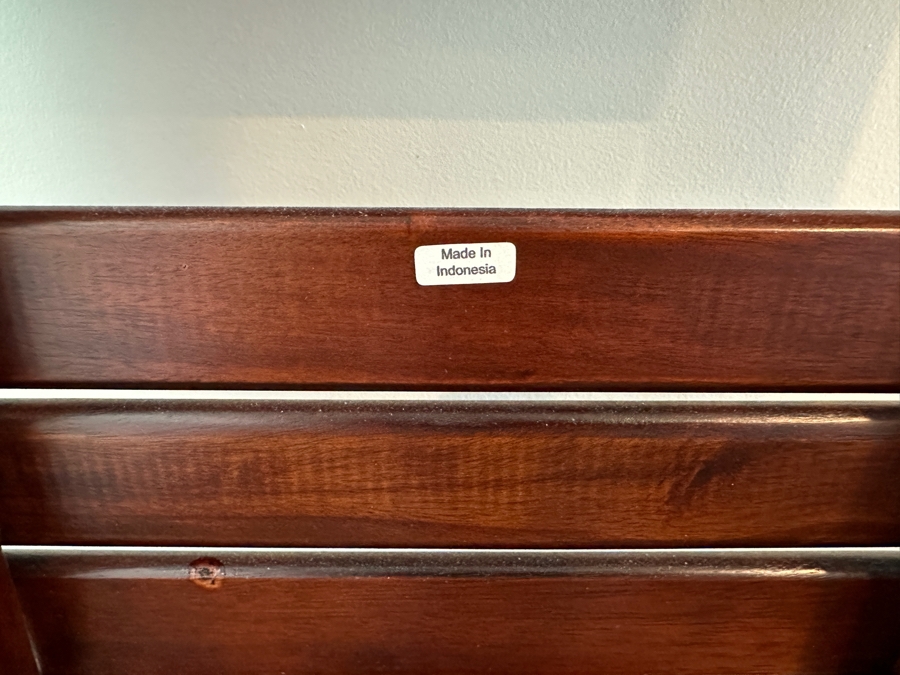 Wooden 3-Step Folding Ladder 45H [Photo 5]