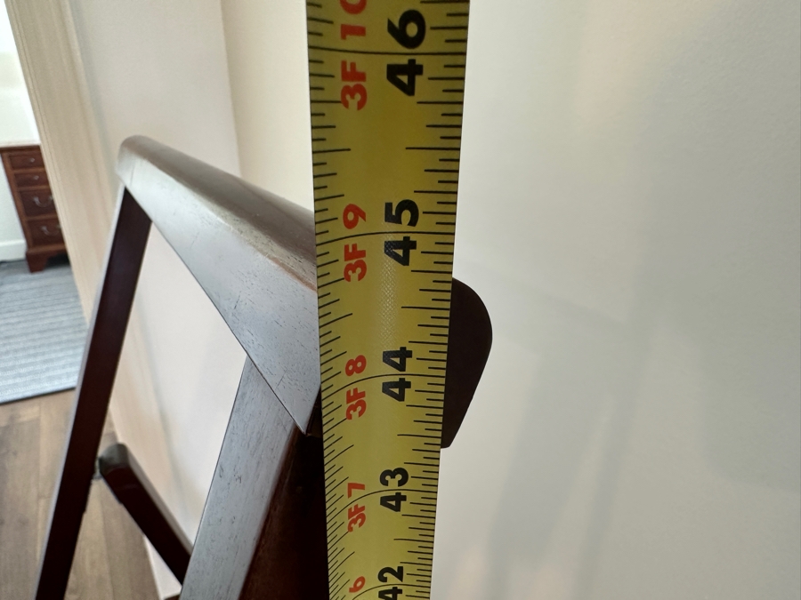 Wooden 3-Step Folding Ladder 45H [Photo 4]