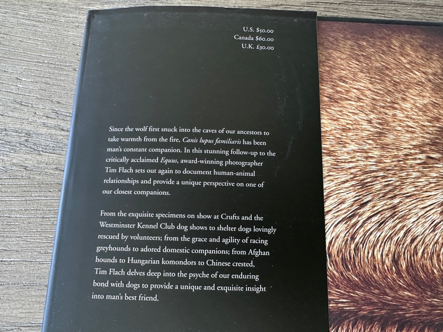 Dogs Coffee Table Book By Tim Flach Retails $50 [Photo 3]