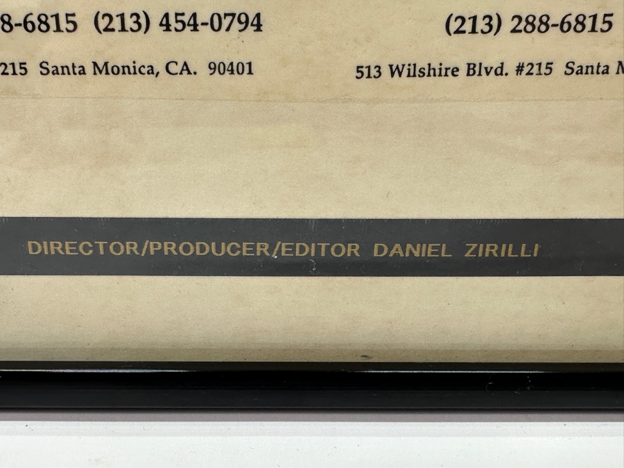 Framed Bell And Dre 'She's Gotta Have It' Radio Mix Vinyl Record Moola Records 1991 Pop Art Film Factory With Check Framed 18 X 24 (Glass Has Crack) [Photo 8]