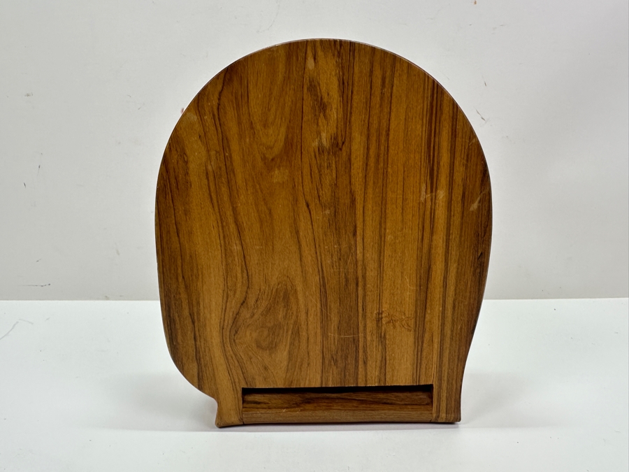 Abalone Shell Wooden Bookend 7H [Photo 3]