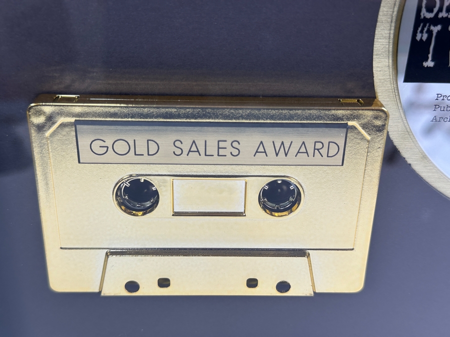 Framed Gold Sales Award Presented To Pop Art Film Factory For Selling Over 500,000 Copies Of Sunshine / Scotti Bros. Records Skee-Lo I Wish Framed 13 X 17 [Photo 6]