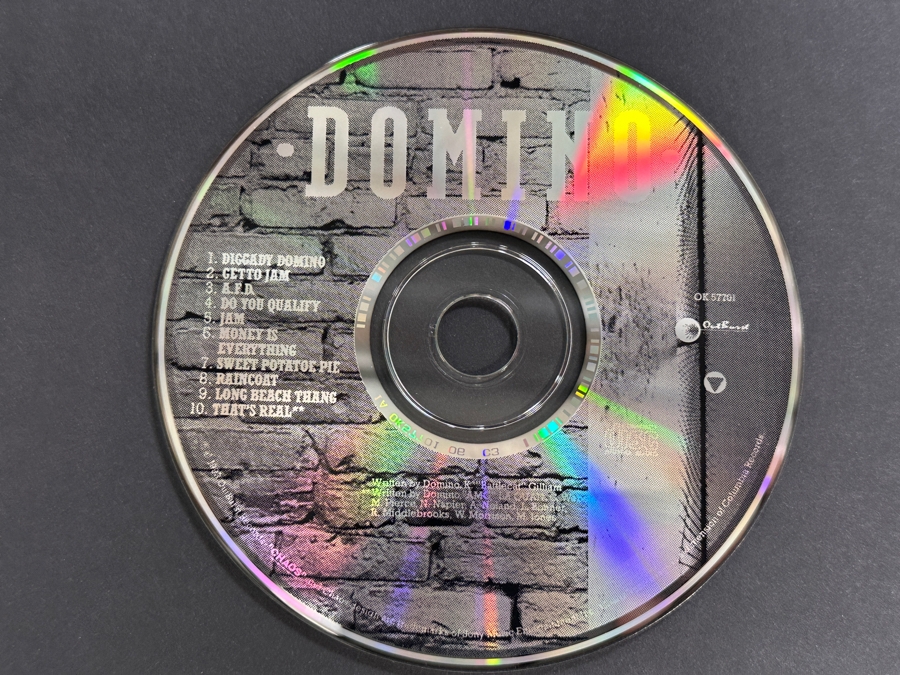 Gold Sales Award Presented To Pop Art Films For Selling Over 500,000 Copies Of Outburst/Ral/Chaos Records Domino Getto Jam Pair Of Gold Albums 32 X 20 [Photo 7]