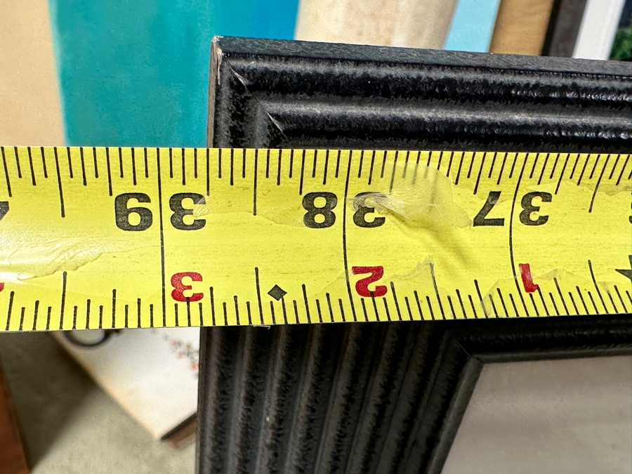 Raymond A. Massey Artist Hand Signed Limited Edition Print Titled 'Discovery And Chatham - Capt. George Vancouver Off Kauai's Na Pali Coast March 8, 1794' Numbered 111 Of 250 29 X 24 Framed 39 X 34 [Photo 12]