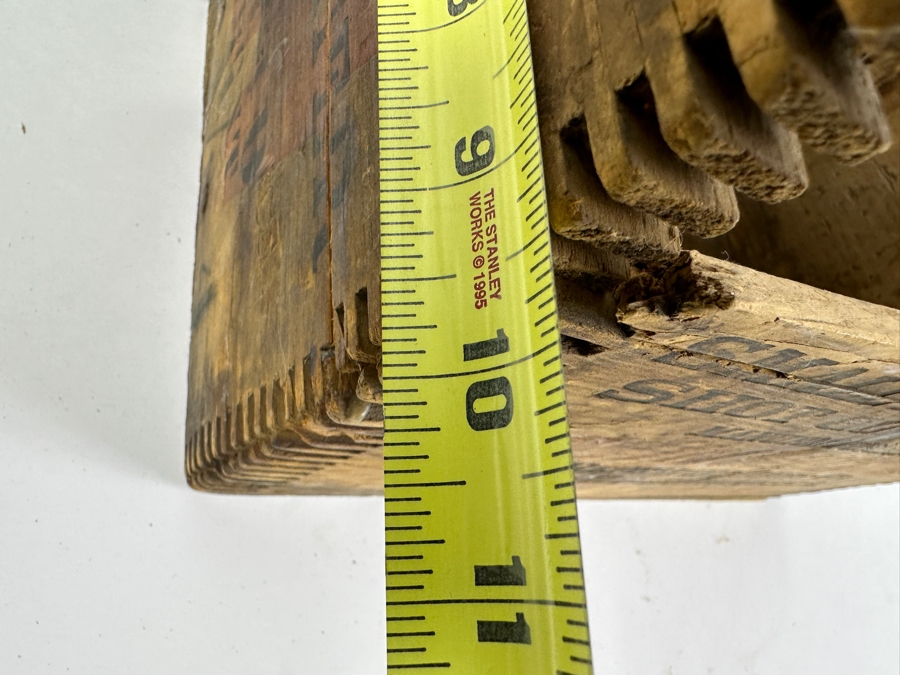 Antique Winchester Repeating Arms Co Small Arms Ammunition Shot Gun Cartridges Wooden Box - See Photos For Damage 15W X 10D X 9H [Photo 10]