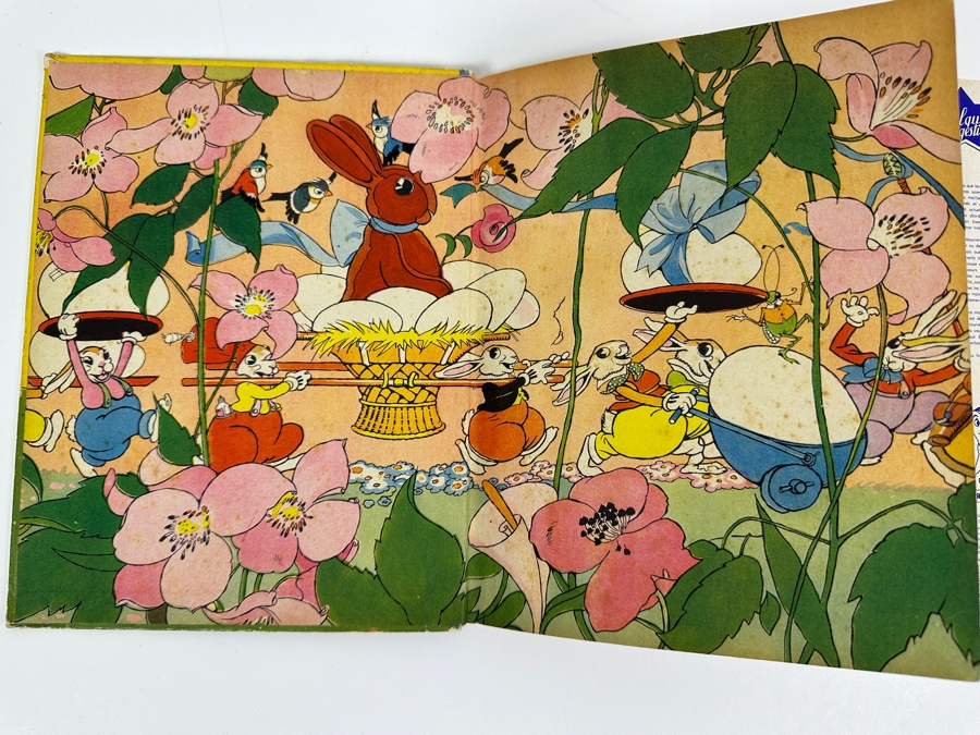 Vintage French Walt Disney Book Les Petits Lapins & French Paper Advertisement For Walt Disney's Les 101 Dalmations [Photo 8]