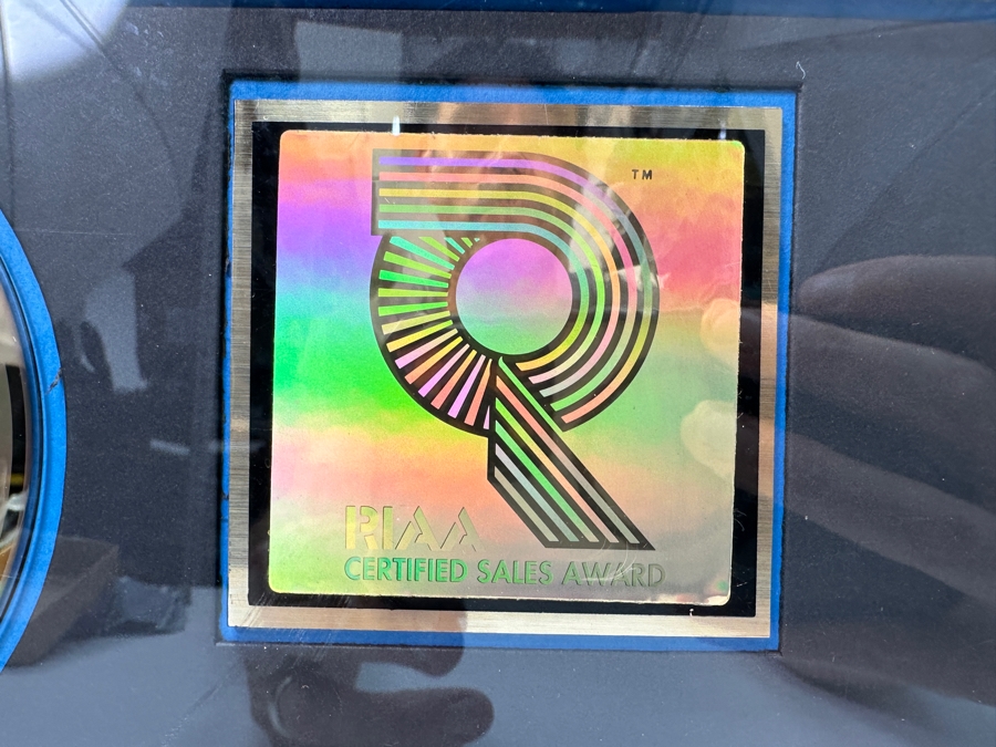 Framed Gold Record 12 Gauge Gold Sales Award Presented To Daniel Zirilli To Commemorate The Sale Of 500,000 Copies Of The Danzalot/Street Life Records 'Dunkie Butt Please Please Please' Framed 17 X 21 [Photo 8]