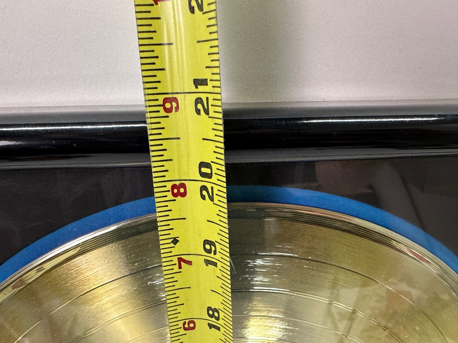 Framed Gold Record 12 Gauge Gold Sales Award Presented To Daniel Zirilli To Commemorate The Sale Of 500,000 Copies Of The Danzalot/Street Life Records 'Dunkie Butt Please Please Please' Framed 17 X 21 [Photo 11]