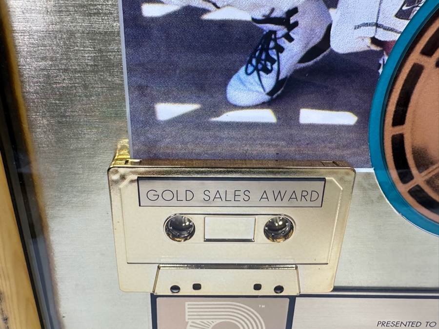 Framed Gold Sales Award Presented To Pop Art Film Factory For Selling Over 500,000 Copies Of Sunshine / Scotti Bros. Records Skee-Lo 'I Wish' Framed 13 X 17 [Photo 4]