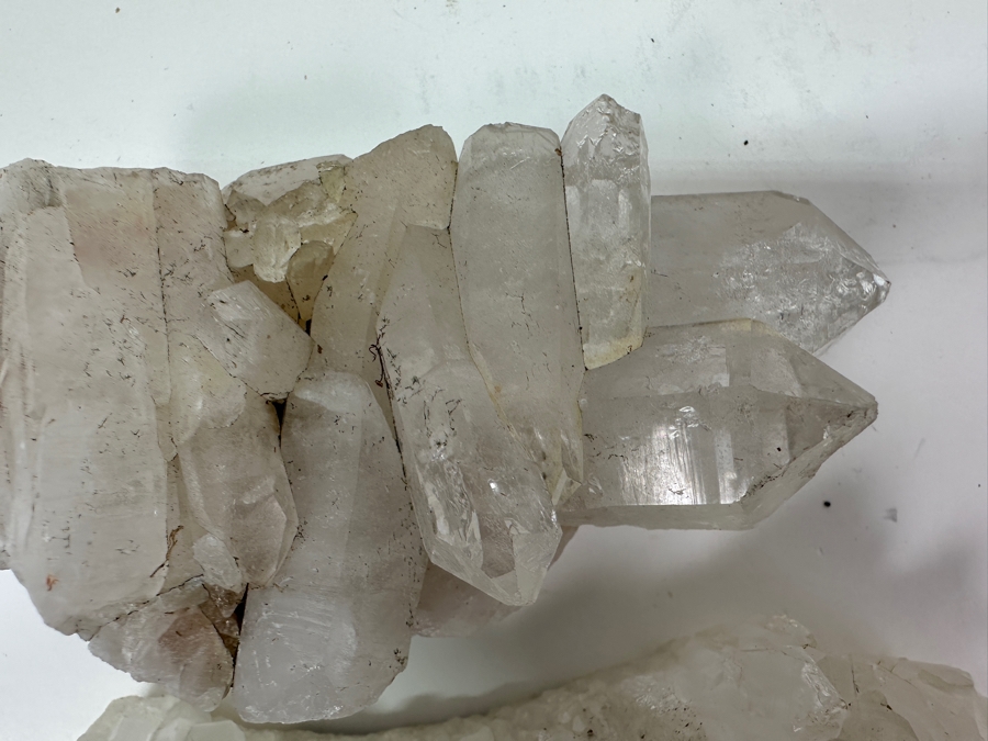 Pair Of Quartz Crystal Clusters 6'W & 3'W [Photo 8]