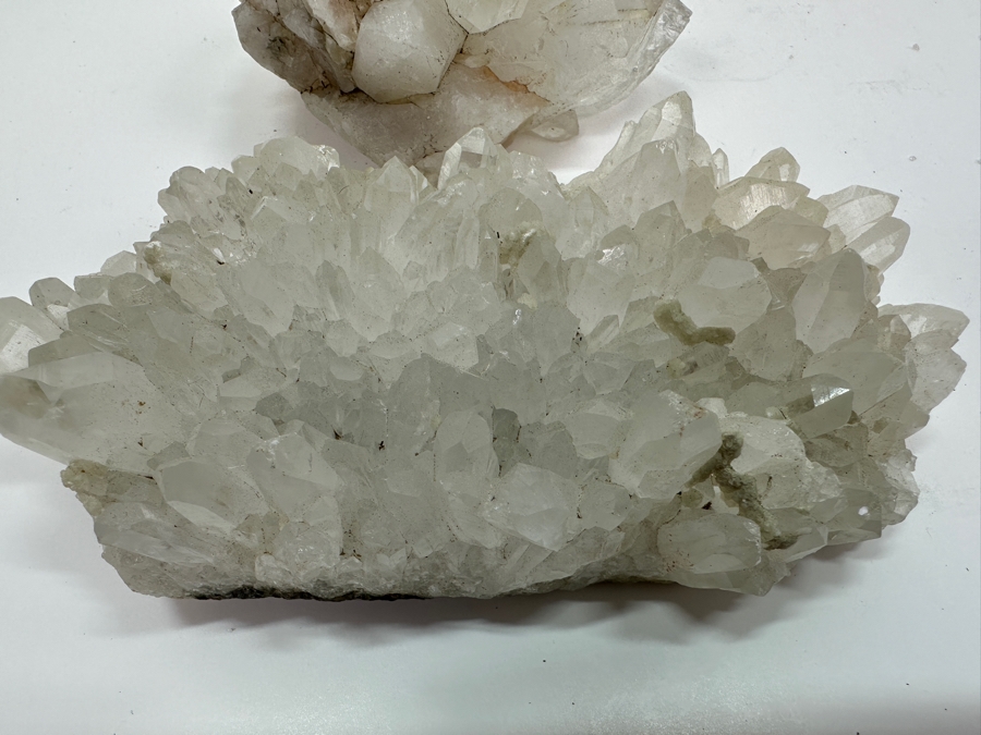 Pair Of Quartz Crystal Clusters 6'W & 3'W [Photo 5]