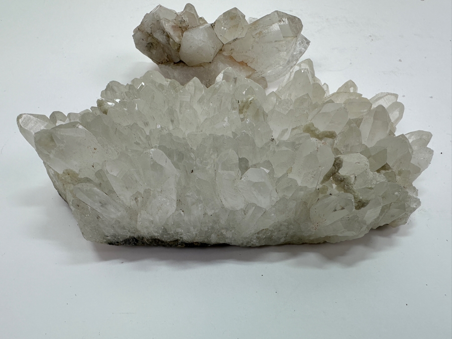 Pair Of Quartz Crystal Clusters 6'W & 3'W [Photo 4]