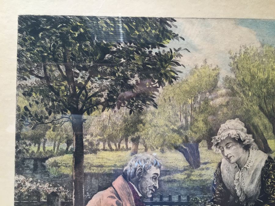 W Dendy Sadler Etching 1920 Pencil Signed by W Dendy Sadler [Photo 5]