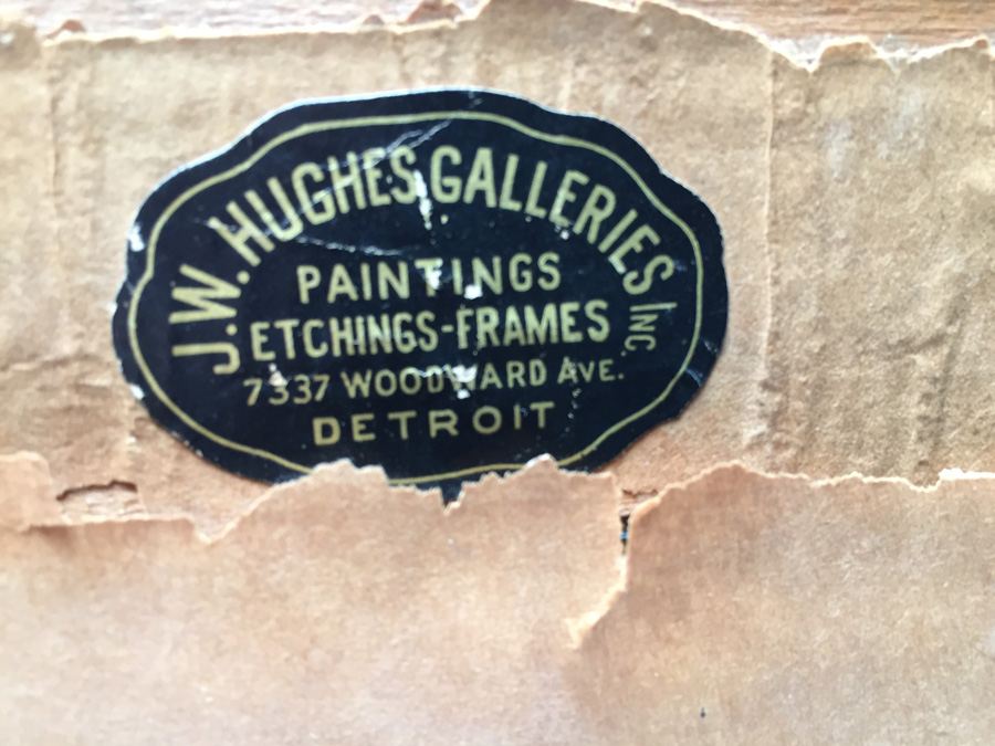 W Dendy Sadler Etching 1920 Pencil Signed by W Dendy Sadler [Photo 17]