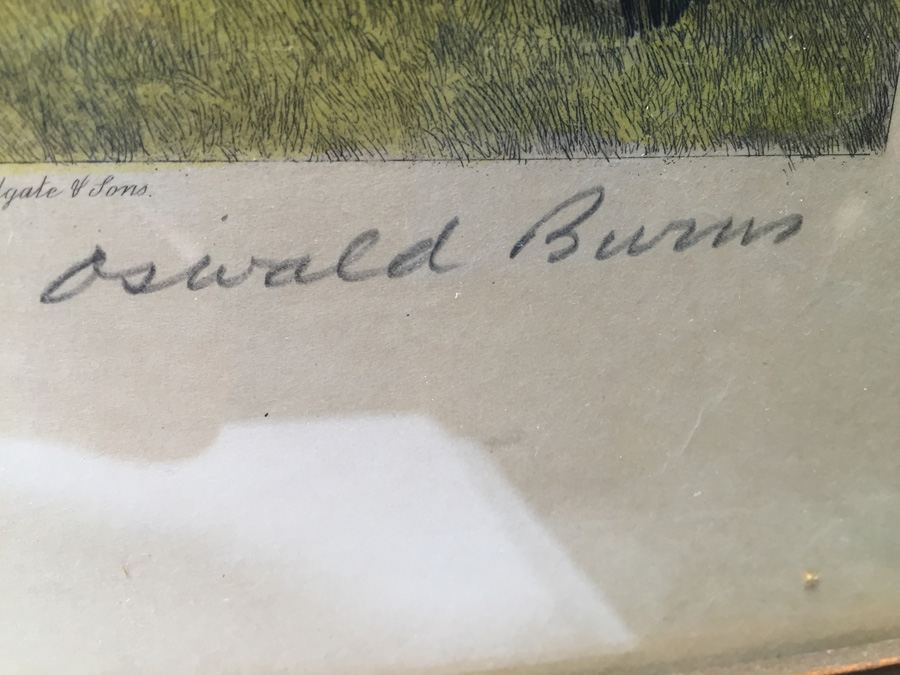 W Dendy Sadler Etching 1920 Pencil Signed by W Dendy Sadler [Photo 10]