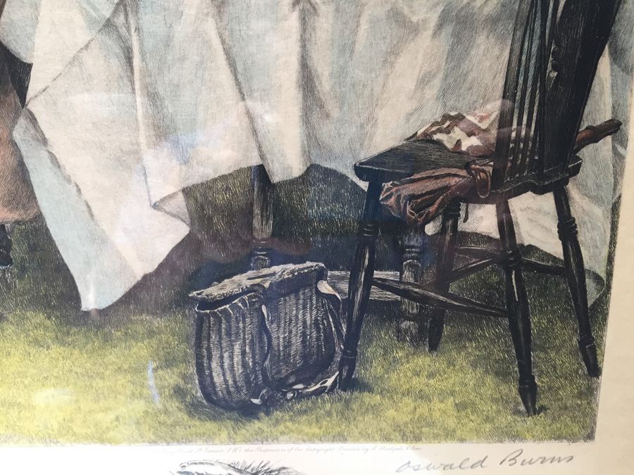 W Dendy Sadler Etching 1920 Pencil Signed by W Dendy Sadler [Photo 4]